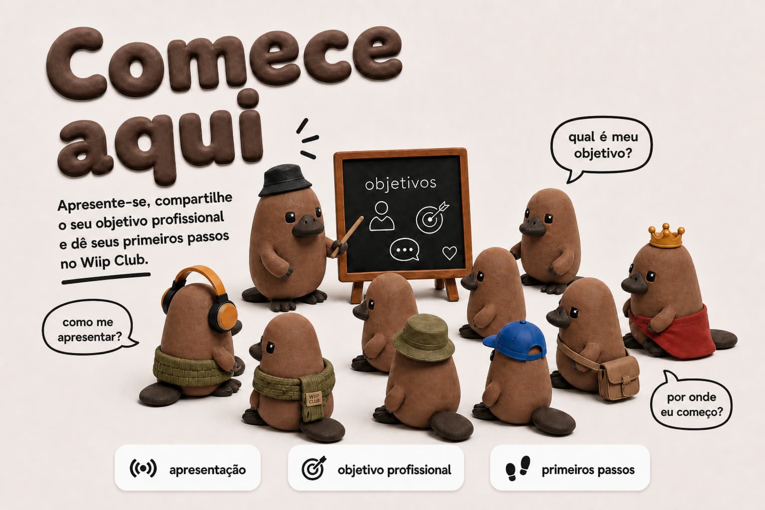 Wiipo — comece aqui no Wiip Club